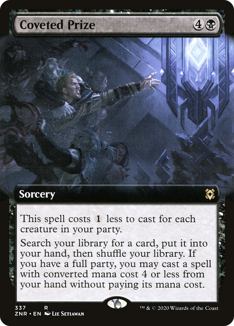 Coveted Prize (Extended Art) [Zendikar Rising] - The Mythic Store | 24h Order Processing