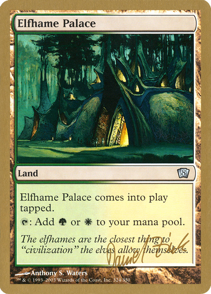 Elfhame Palace (Daniel Zink) [World Championship Decks 2003] - The Mythic Store | 24h Order Processing