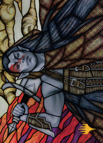 Radha, Coalition Warlord Art Card (Gold-Stamped Signature) [Dominaria United Art Series] - The Mythic Store | 24h Order Processing