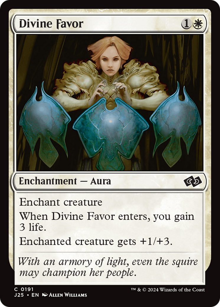 Divine Favor [Foundations Jumpstart] - The Mythic Store | 24h Order Processing