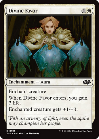 Divine Favor [Foundations Jumpstart] - The Mythic Store | 24h Order Processing