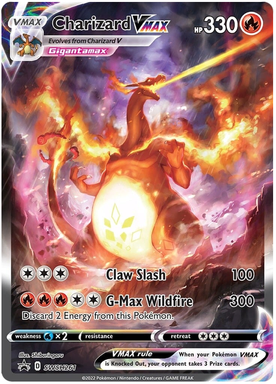 Charizard VMAX (SWSH261) [Sword & Shield: Black Star Promos] - The Mythic Store | 24h Order Processing