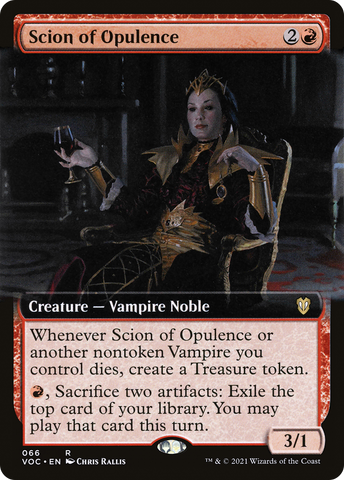 Scion of Opulence (Extended Art) [Innistrad: Crimson Vow Commander] - The Mythic Store | 24h Order Processing