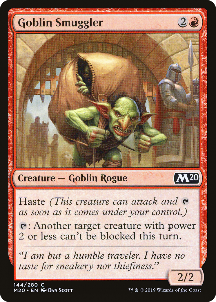 Goblin Smuggler [Core Set 2020] - The Mythic Store | 24h Order Processing
