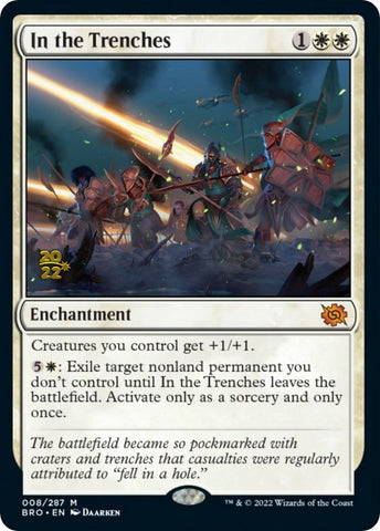In the Trenches [The Brothers' War Prerelease Promos] - The Mythic Store | 24h Order Processing