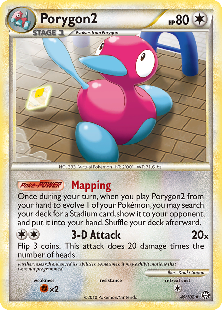 Porygon2 (49/102) [HeartGold & SoulSilver: Triumphant] - The Mythic Store | 24h Order Processing