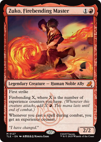 Zuko, Firebending Master [Avatar: The Last Airbender: Eternal-Legal] - The Mythic Store | 24h Order Processing