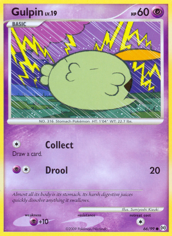 Gulpin (66/99) [Platinum: Arceus] - The Mythic Store | 24h Order Processing