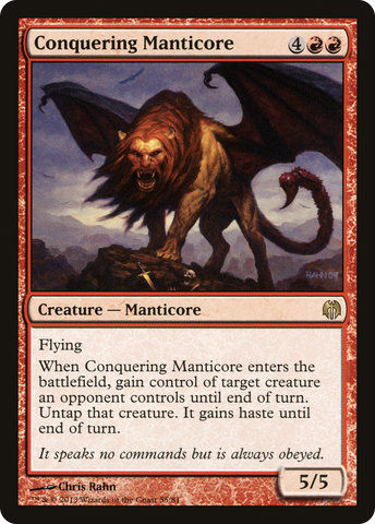 Conquering Manticore [Duel Decks: Heroes vs. Monsters] - The Mythic Store | 24h Order Processing