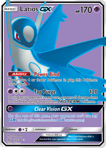 Latios GX (223/236) [Sun & Moon: Unified Minds] - The Mythic Store | 24h Order Processing