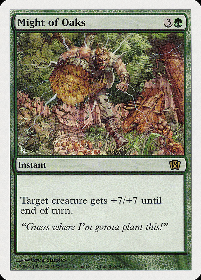 Might of Oaks [Eighth Edition] - The Mythic Store | 24h Order Processing