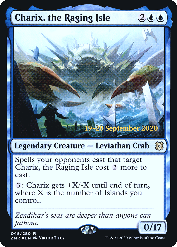 Charix, the Raging Isle [Zendikar Rising Prerelease Promos] - The Mythic Store | 24h Order Processing
