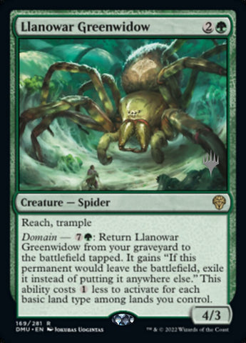 Llanowar Greenwidow (Promo Pack) [Dominaria United Promos] - The Mythic Store | 24h Order Processing