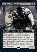 Author of Shadows (Extended Art) [Commander 2021] - The Mythic Store | 24h Order Processing