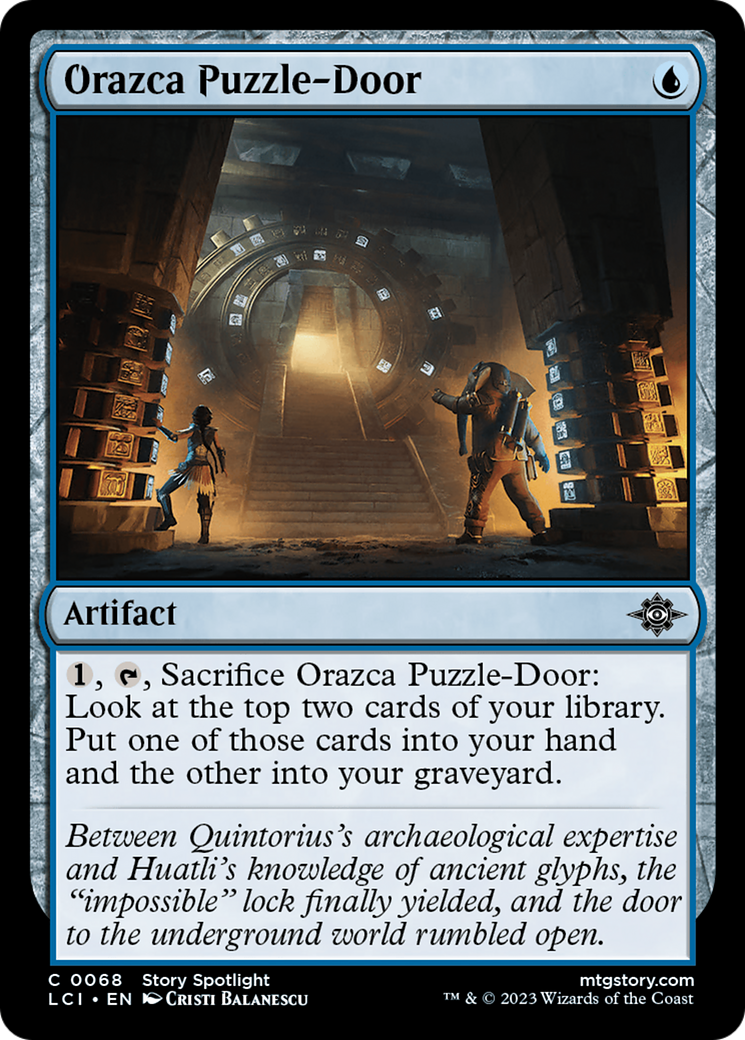 Orazca Puzzle-Door [The Lost Caverns of Ixalan] - The Mythic Store | 24h Order Processing