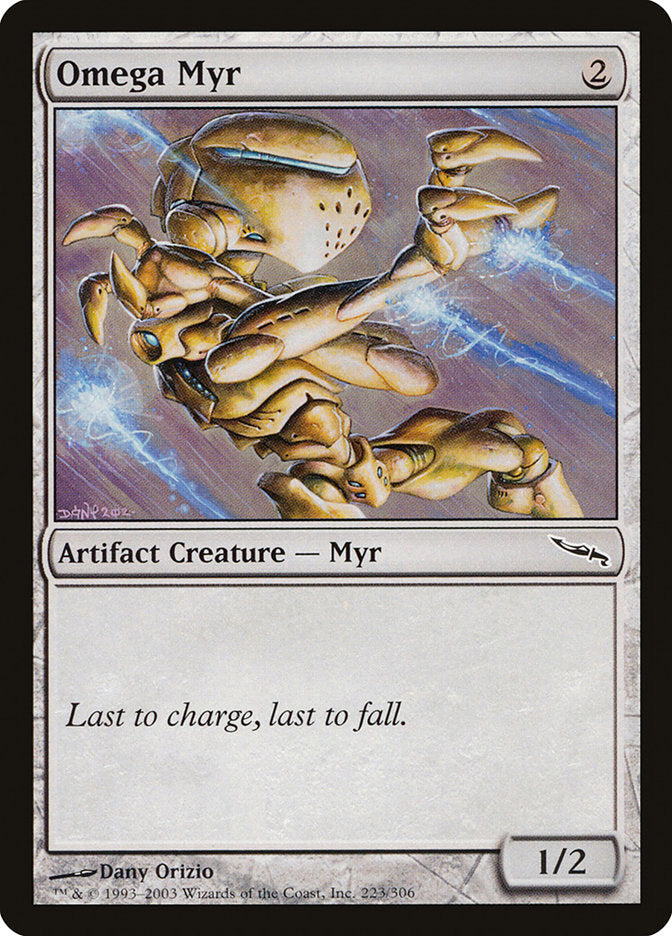 Omega Myr [Mirrodin] - The Mythic Store | 24h Order Processing