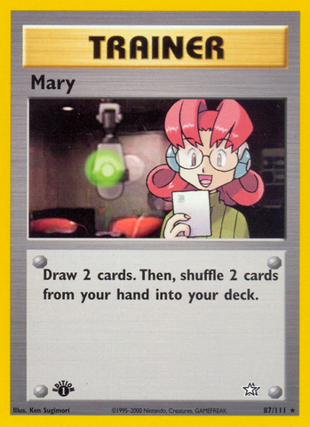 Mary (87/111) [Neo Genesis 1st Edition] - The Mythic Store | 24h Order Processing