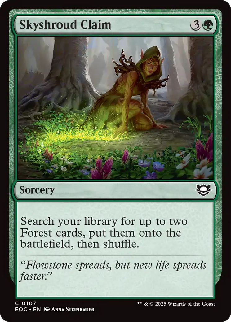 Skyshroud Claim [Edge of Eternities Commander] - The Mythic Store | 24h Order Processing