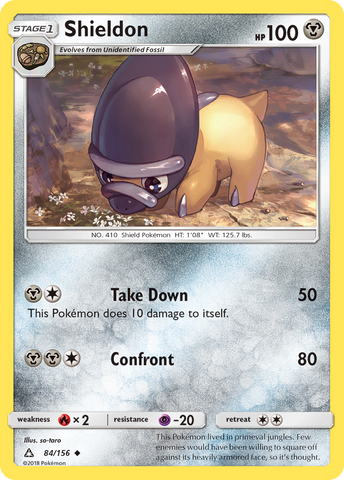 Shieldon (84/156) [Sun & Moon: Ultra Prism] - The Mythic Store | 24h Order Processing