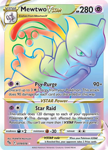 Mewtwo VSTAR (079/078) [Pokémon GO] - The Mythic Store | 24h Order Processing