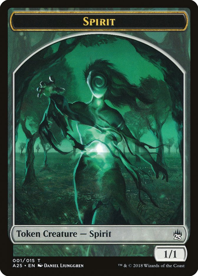 Spirit Token (001/015) [Masters 25 Tokens] - The Mythic Store | 24h Order Processing