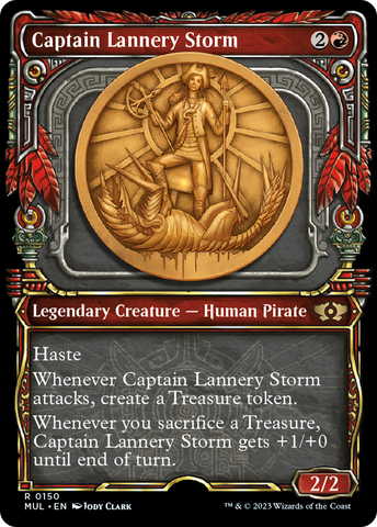 Captain Lannery Storm (Halo Foil) [Multiverse Legends] - The Mythic Store | 24h Order Processing