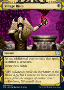 Village Rites (Foil Etched) [Strixhaven: Mystical Archive] - The Mythic Store | 24h Order Processing