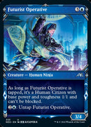 Futurist Operative (Showcase Ninja) [Kamigawa: Neon Dynasty] - The Mythic Store | 24h Order Processing