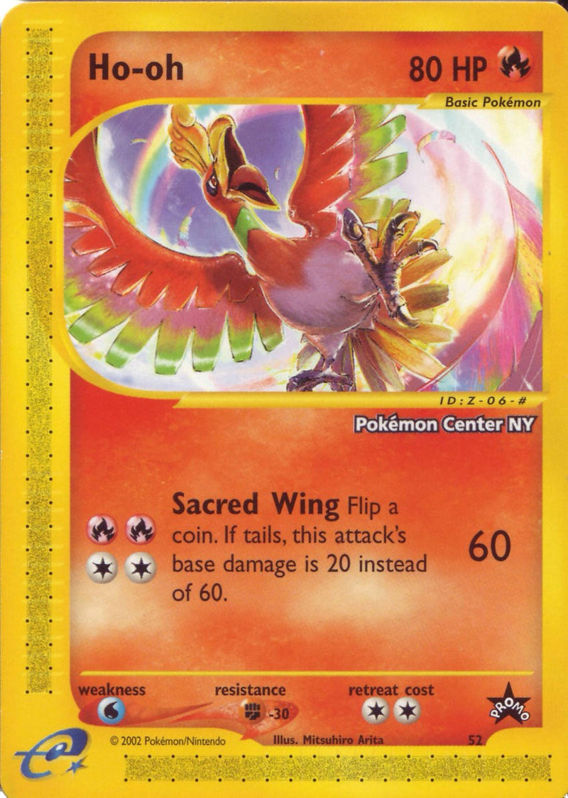 Ho-oh (52) (Pokemon Center NY Promo) [Wizards of the Coast: Black Star Promos] - The Mythic Store | 24h Order Processing
