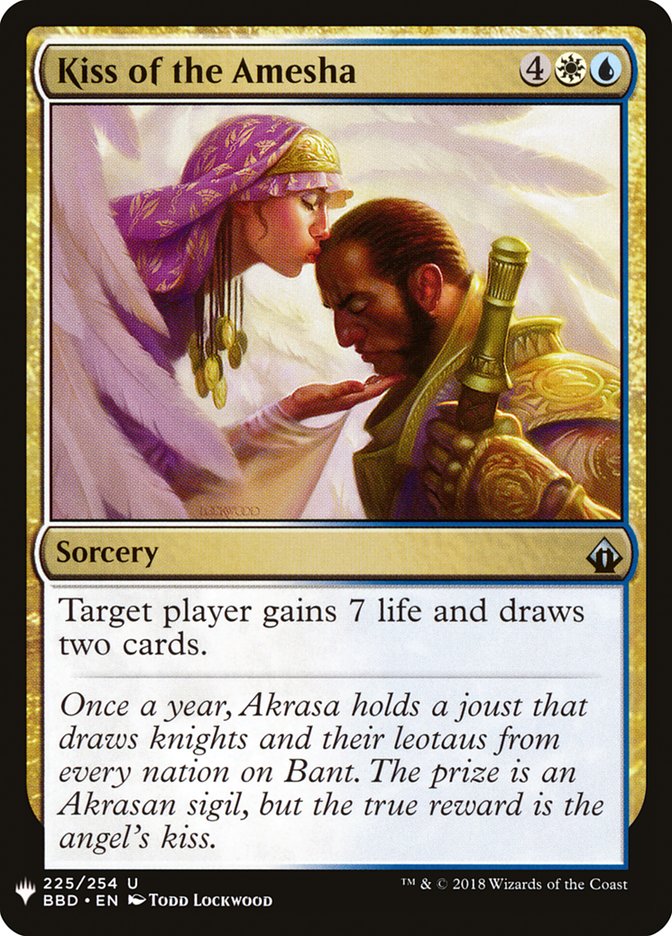 Kiss of the Amesha [Mystery Booster] - The Mythic Store | 24h Order Processing