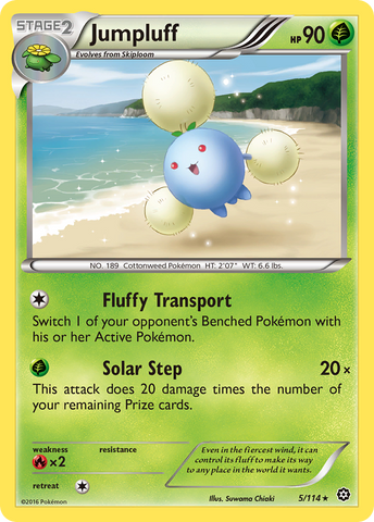 Jumpluff (5/114) [XY: Steam Siege] - The Mythic Store | 24h Order Processing