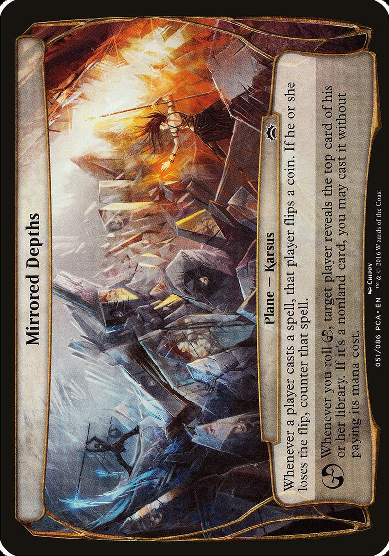 Mirrored Depths (Planes) [Planechase Anthology Planes] - The Mythic Store | 24h Order Processing