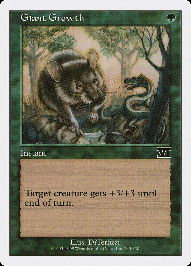 Giant Growth [Classic Sixth Edition] - The Mythic Store | 24h Order Processing