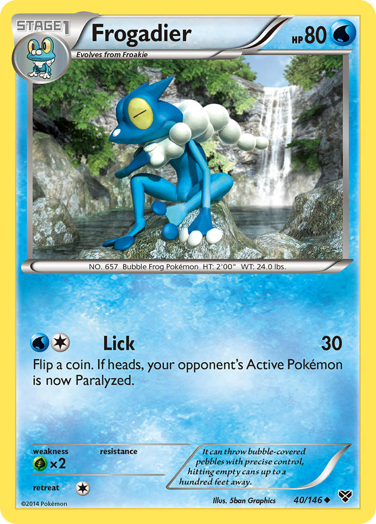 Frogadier (40/146) [XY: Base Set] - The Mythic Store | 24h Order Processing