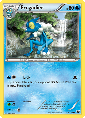 Frogadier (40/146) [XY: Base Set] - The Mythic Store | 24h Order Processing