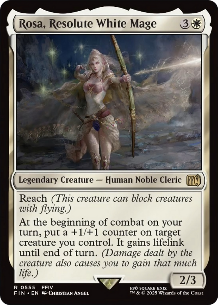 Rosa, Resolute White Mage [FINAL FANTASY] - The Mythic Store | 24h Order Processing