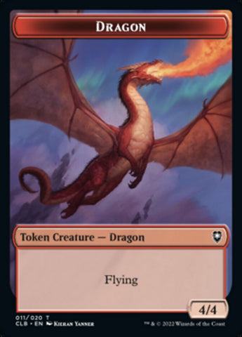 Dragon Token [Commander Legends: Battle for Baldur's Gate Tokens] - The Mythic Store | 24h Order Processing