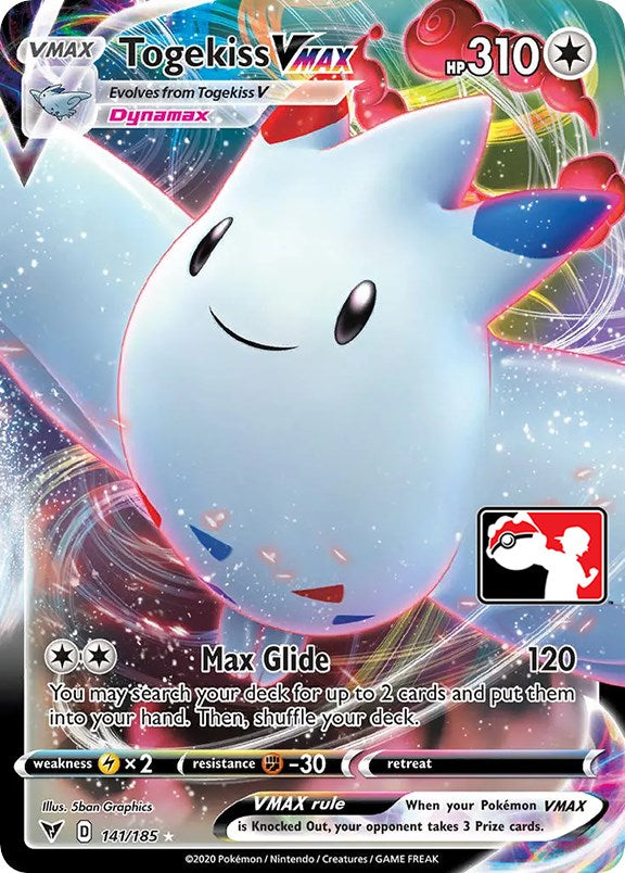 Togekiss VMAX (141/185) [Prize Pack Series One] - The Mythic Store | 24h Order Processing