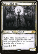Priest of Fell Rites (Sketch) [Modern Horizons 2] - The Mythic Store | 24h Order Processing