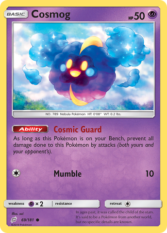Cosmog (69/181) [Sun & Moon: Team Up] - The Mythic Store | 24h Order Processing