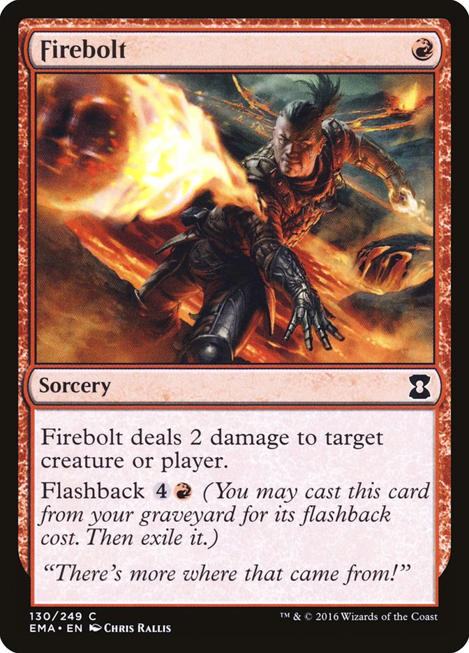 Firebolt [Eternal Masters] - The Mythic Store | 24h Order Processing