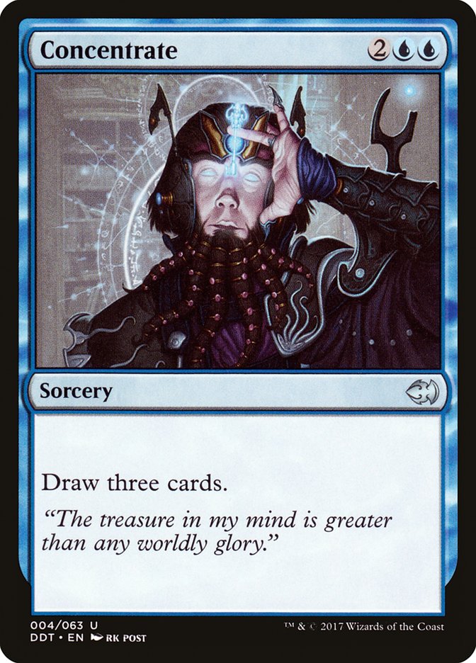 Concentrate [Duel Decks: Merfolk vs. Goblins] - The Mythic Store | 24h Order Processing