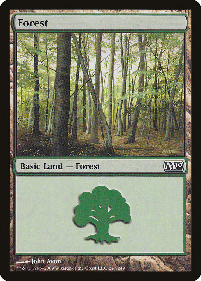 Forest (247) [Magic 2010] - The Mythic Store | 24h Order Processing