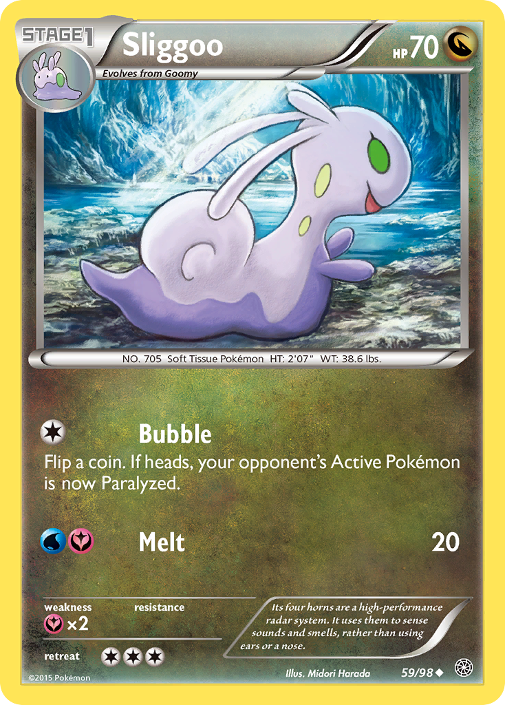 Sliggoo (59/98) [XY: Ancient Origins] - The Mythic Store | 24h Order Processing