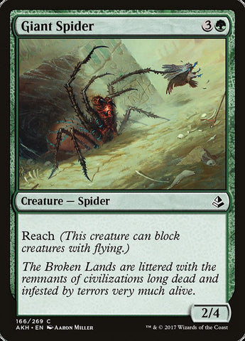 Giant Spider [Amonkhet] - The Mythic Store | 24h Order Processing