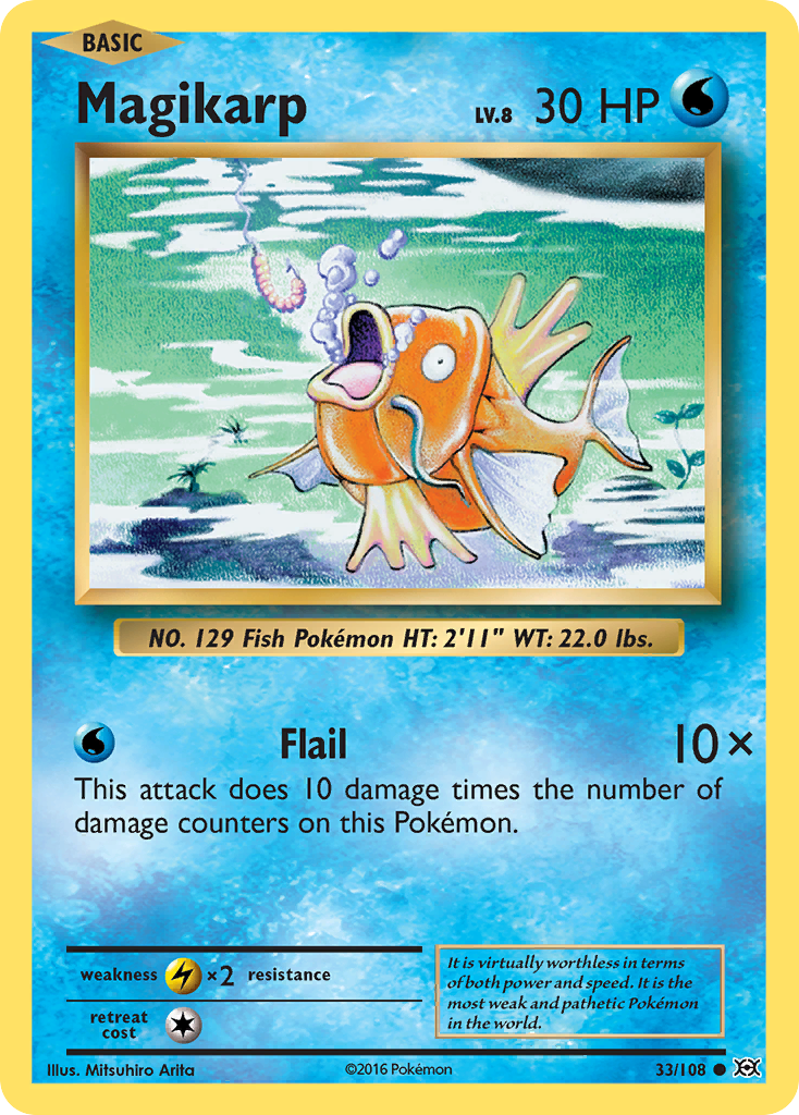 Magikarp (33/108) [XY: Evolutions] - The Mythic Store | 24h Order Processing