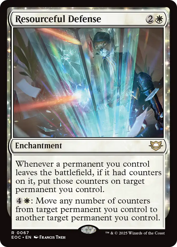 Resourceful Defense [Edge of Eternities Commander] - The Mythic Store | 24h Order Processing