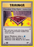 Cinnabar City Gym (113/132) [Gym Challenge 1st Edition] - The Mythic Store | 24h Order Processing