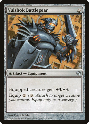 Vulshok Battlegear [Duel Decks: Venser vs. Koth] - The Mythic Store | 24h Order Processing
