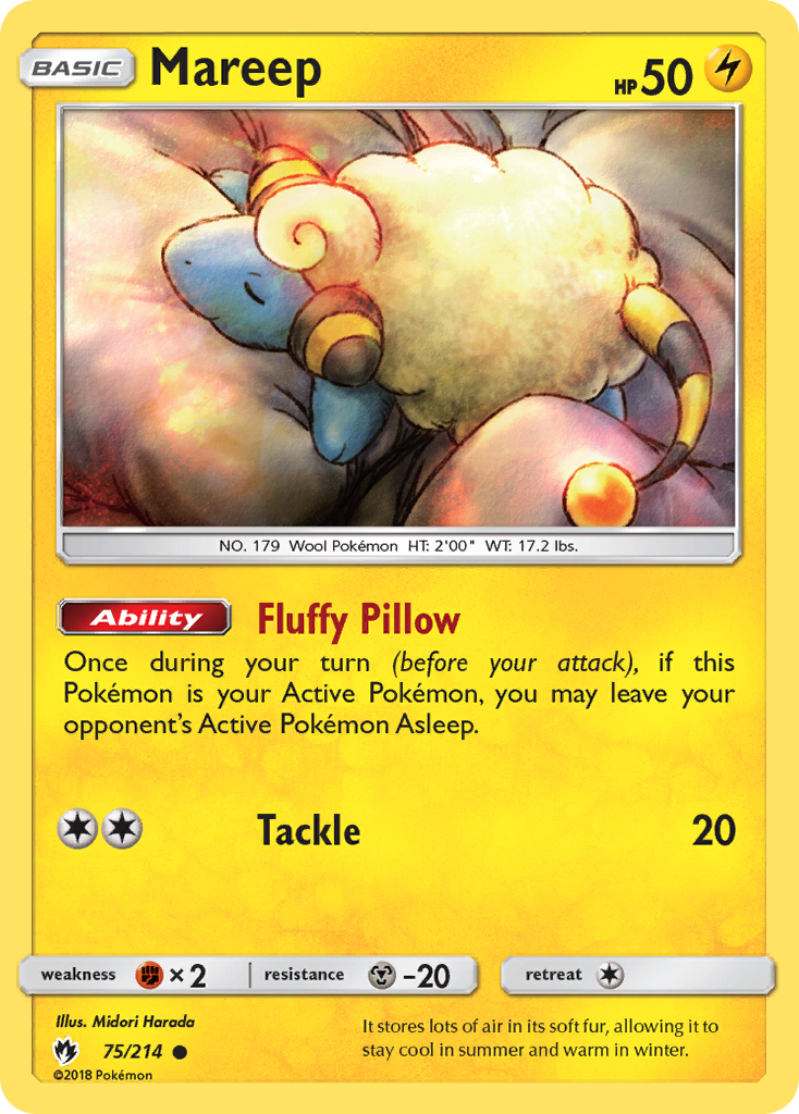 Mareep (75/214) [Sun & Moon: Lost Thunder] - The Mythic Store | 24h Order Processing